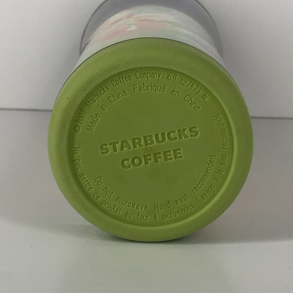 Starbucks Watercolor Fall Leaves Travel Mug Tumbler 16 oz / 473 mL - Picture 7 of 14